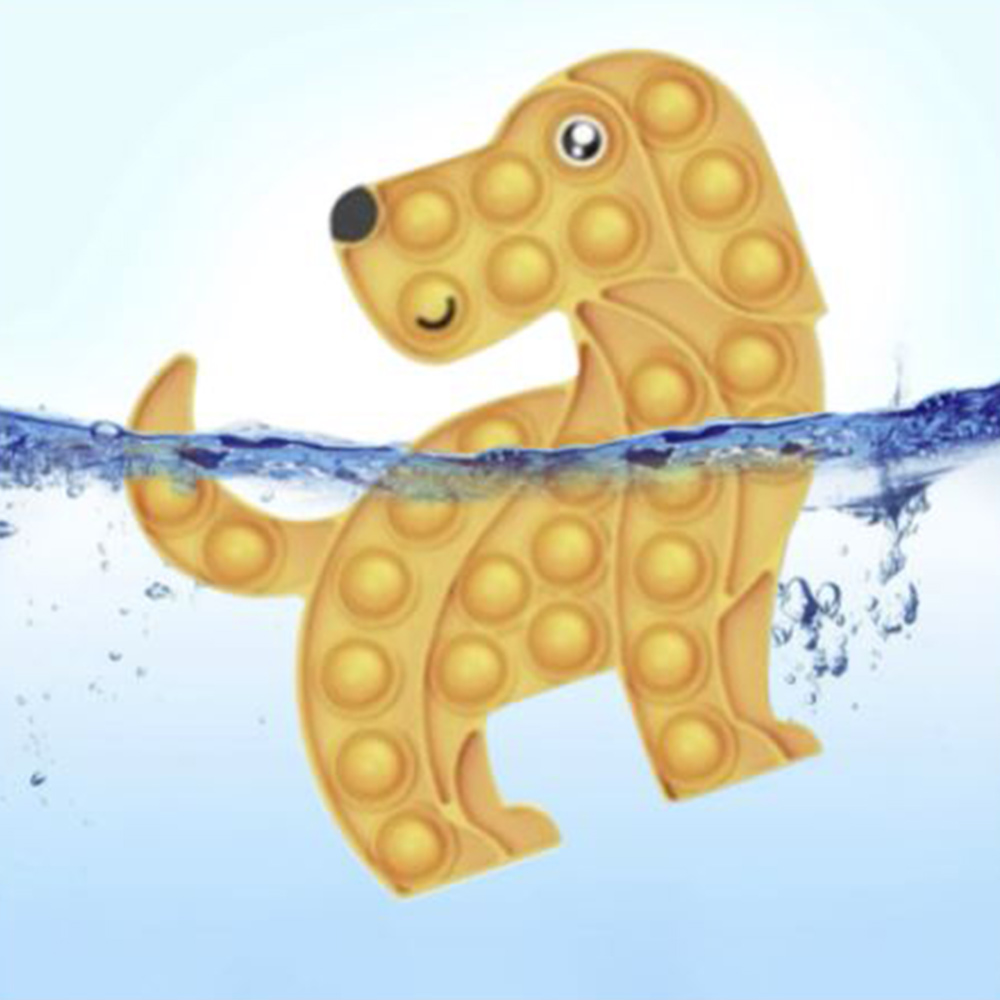 Fidget toys pop it - Hondje oranje - Afbeelding 4