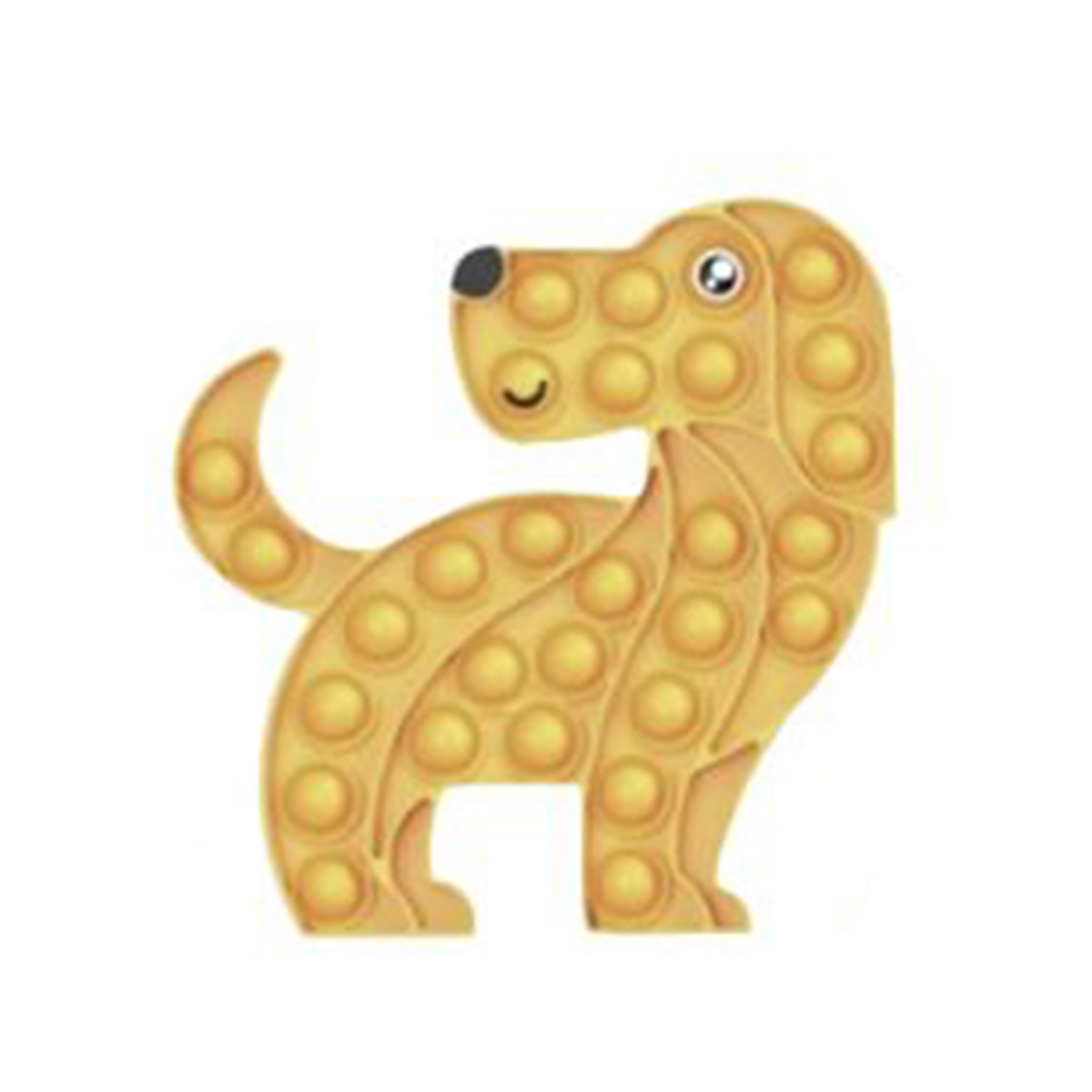 Fidget toys pop it - Hondje oranje