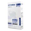 FFP2 mondkapje CE gecertificeerd wit | 10 stuks