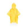 Kinderregenponcho geel