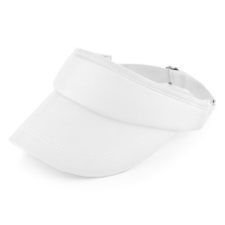 Beechfield verstelbare zonneklep wit