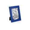 Fotolijst met houten frame 10 x 15 cm blauw