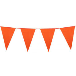 Vlaggenlijn oranje 25 meter