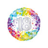 Folieballon confetti 18 jaar