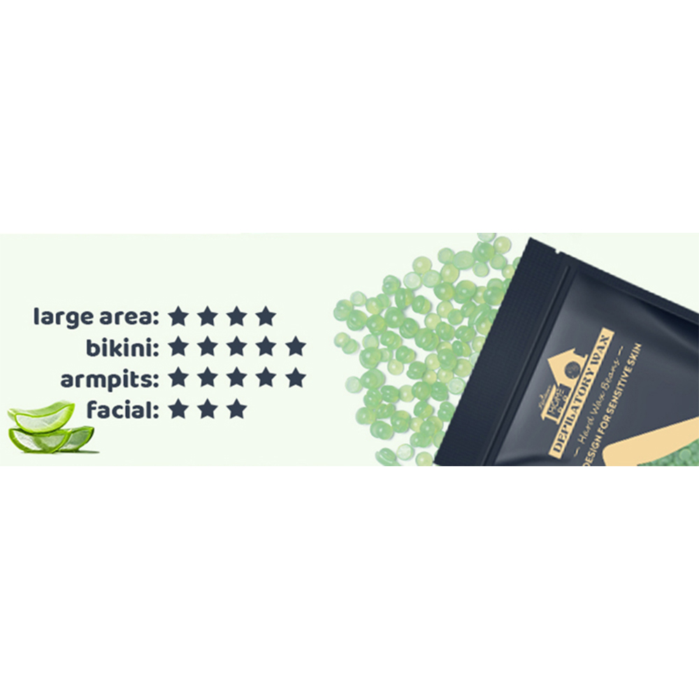 Lifestance Wax beans Aloë 100 gram - Afbeelding 2