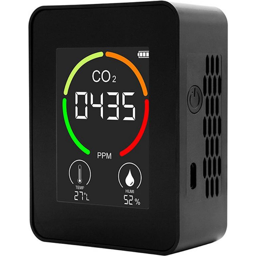 CO2 meter zwart