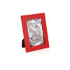 Fotolijst met houten frame 10 x 15 cm rood
