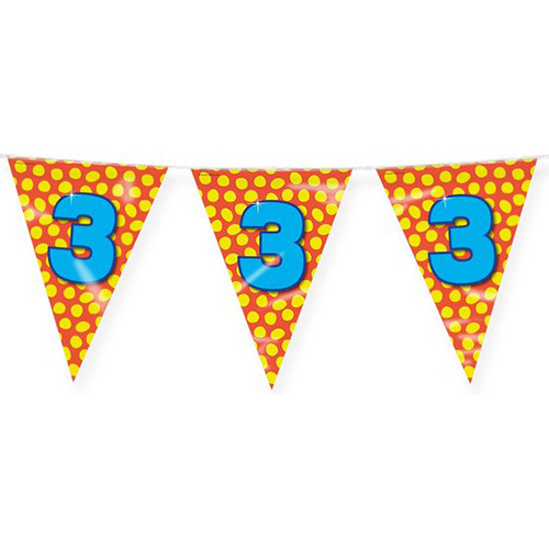 Vlaggenlijn 3 jaar
