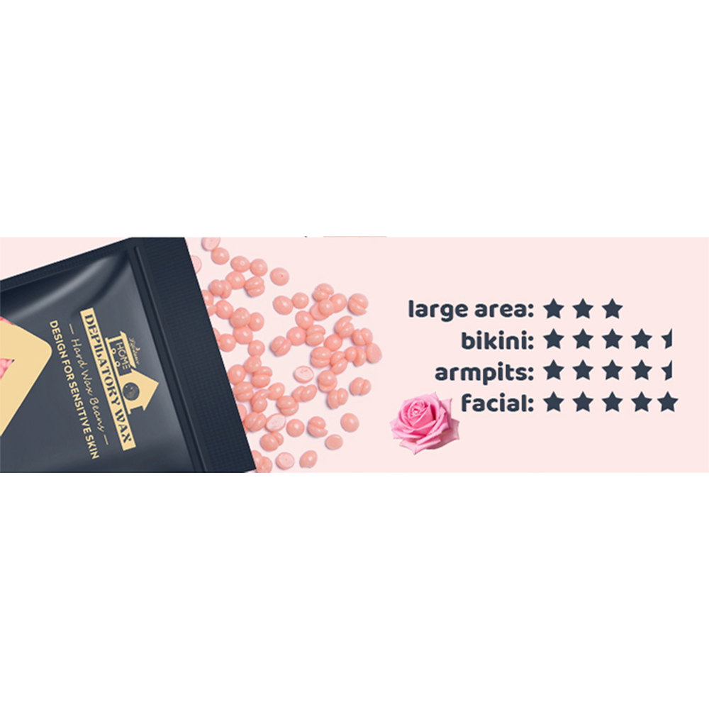 Lifestance Wax beans Pink Rose 100 gram - Afbeelding 2