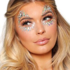 Alternative view of Face jewels | Diamond Kiss