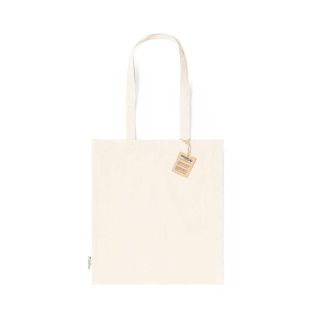 Draagtas biologisch katoen beige