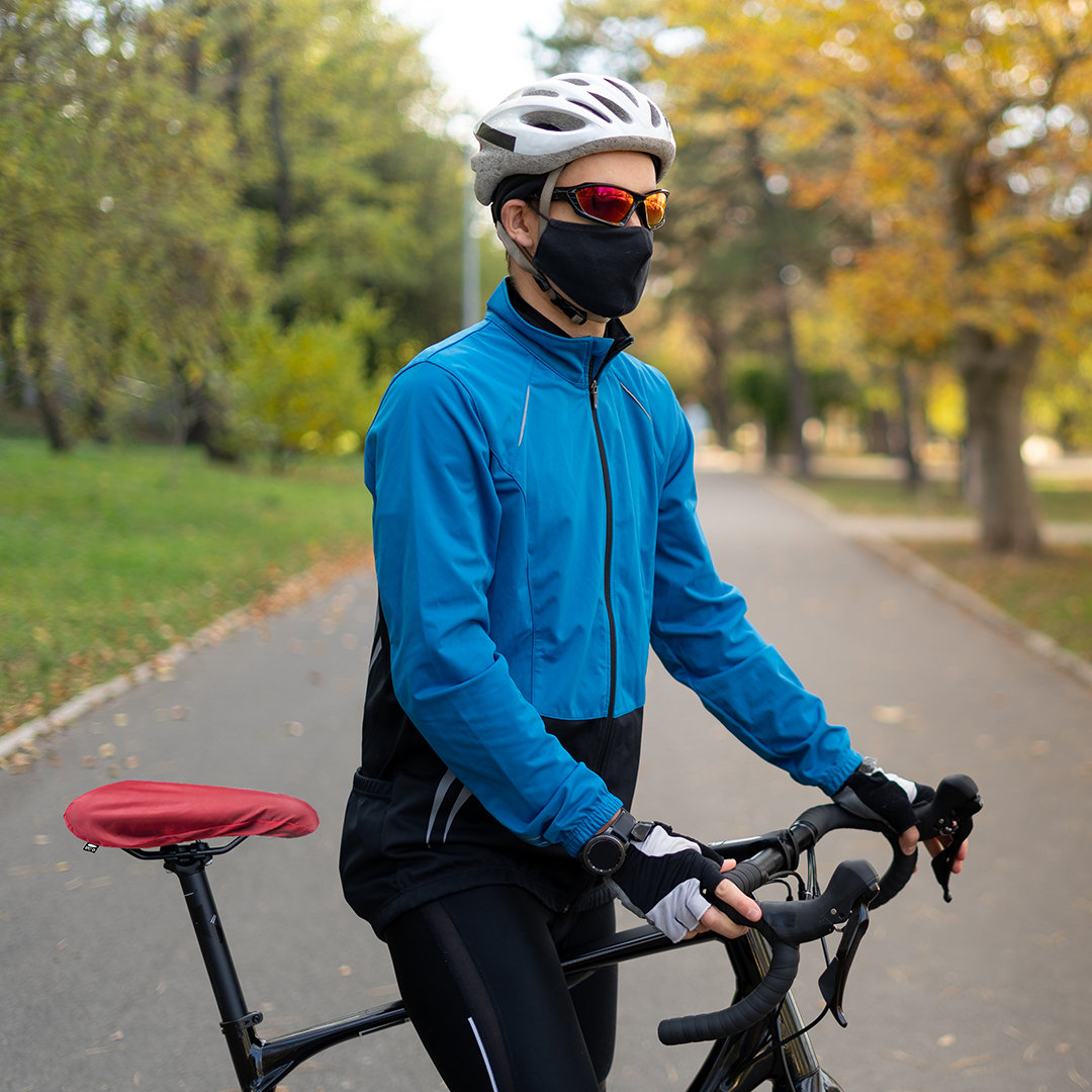 Zadelhoes polyester rood - Afbeelding 4