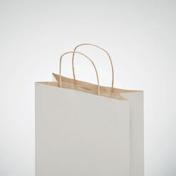 Alternative view of Papieren geschenktas wit