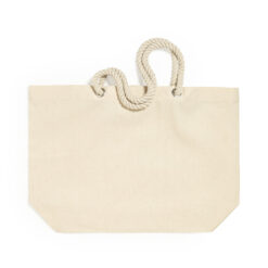 Alternative view of Strandtas katoen beige