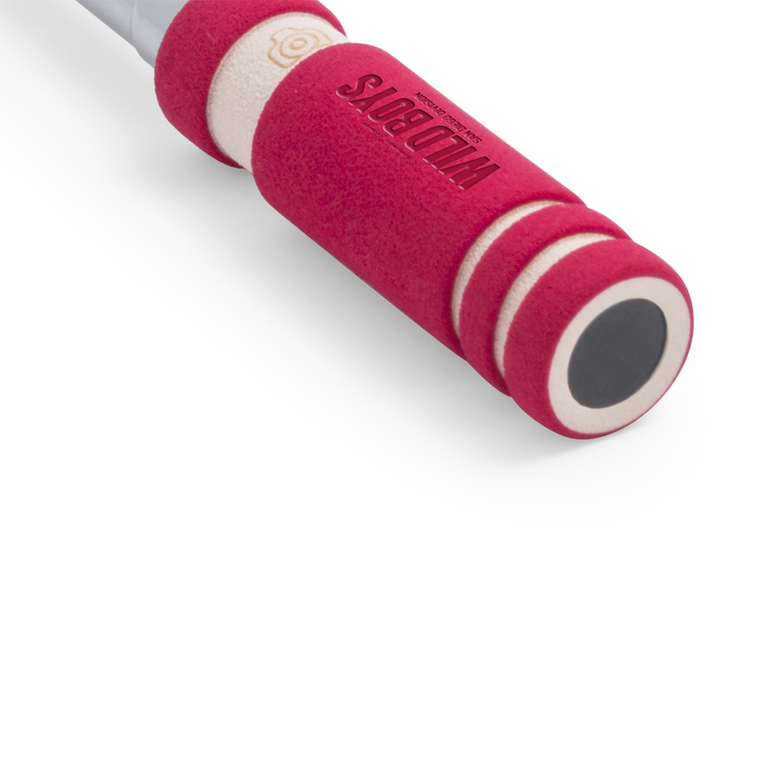 Opvouwbare selfie stick rood - Afbeelding 3