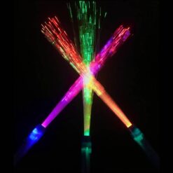 Alternative view of LED fiber stick multicolor