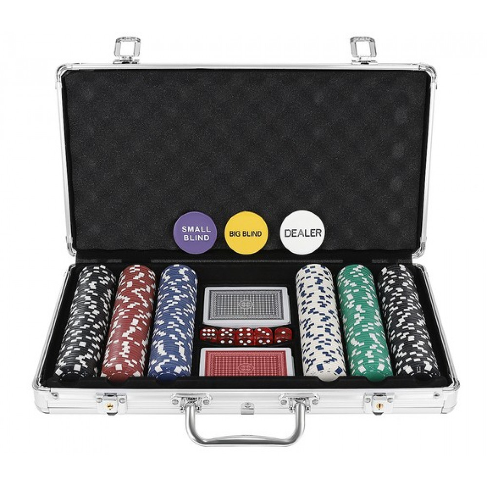 Poker koffer 300 tokens