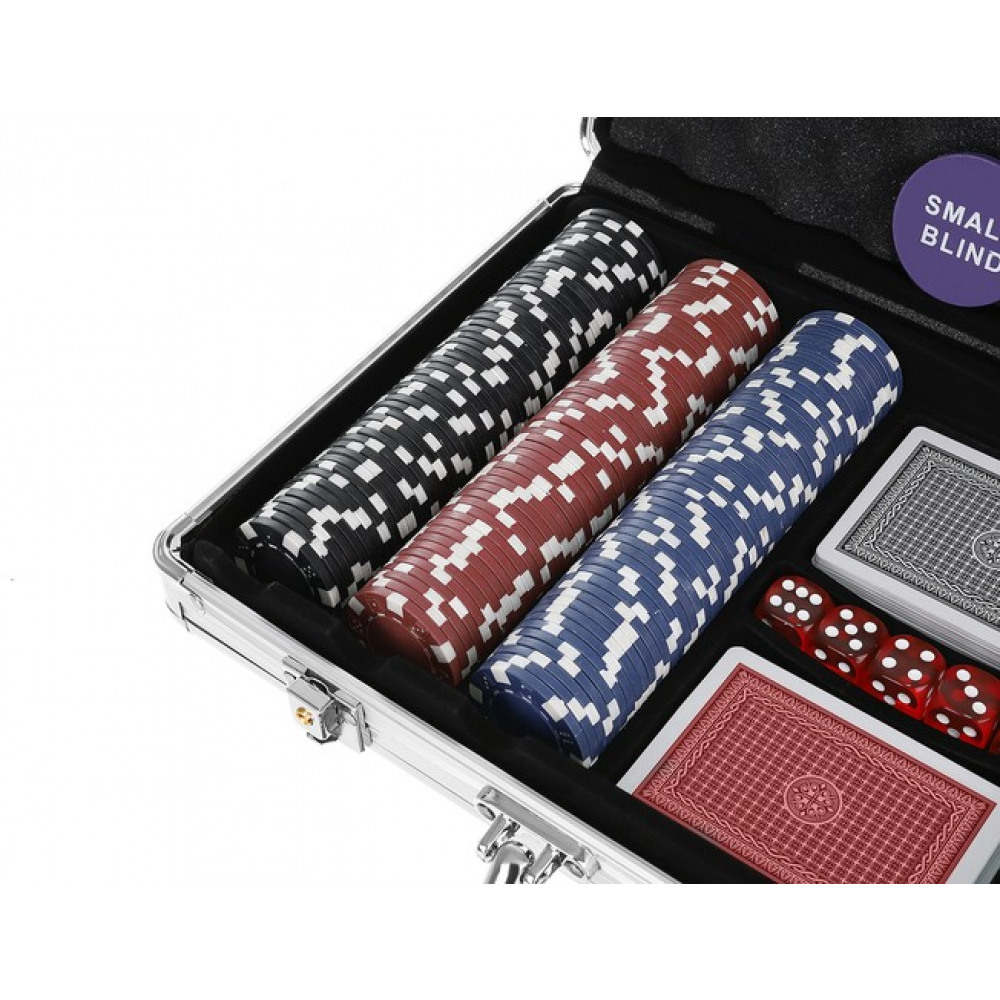 Poker koffer 300 tokens - Afbeelding 2