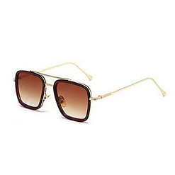 Zonnebril Classic bruin/goud