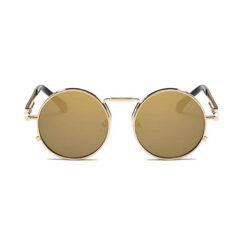 Zonnebril rond goud