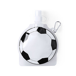 Waterzak voetbal zwart/wit