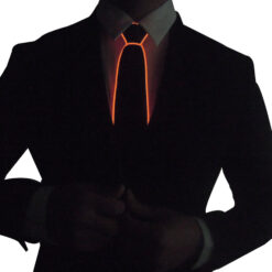 Alternative view of LED stropdas oranje