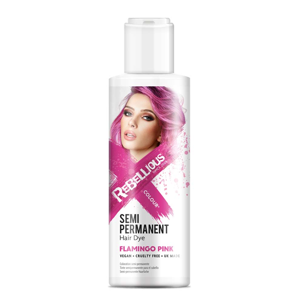 PaintGlow semi permanente haarverf Flamingo Pink - 100ml