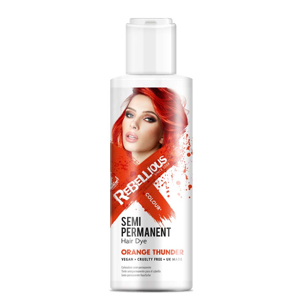PaintGlow semi permanente haarverf Orange Thunder - 100ml
