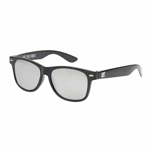 Spacebril spiegel zilver | zwart - Afbeelding 2