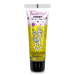 Paintglow Glitter Me Up Fantasy Chunky Glitter face & body gel - Golden Griffin - 12ml