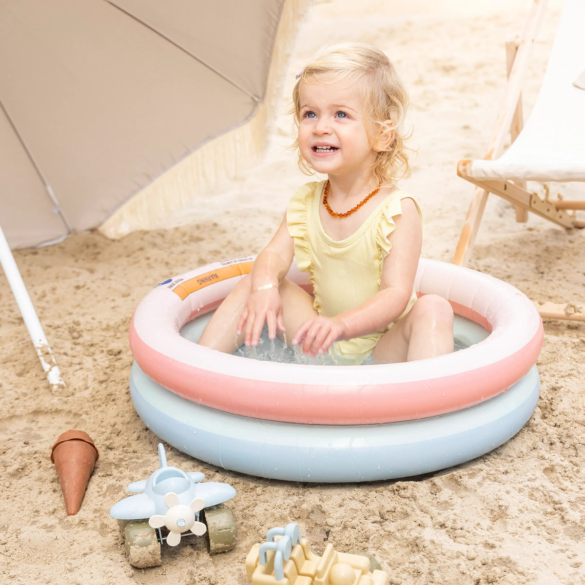 Babyzwembad 60 cm regenboog - Afbeelding 2