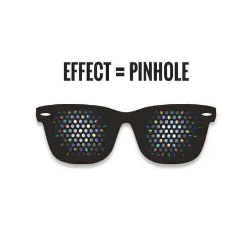 Pinhole spacebril | Ik space - Afbeelding 2