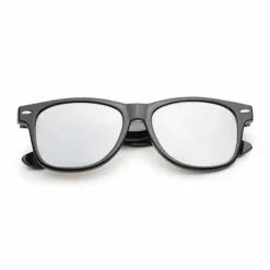 Spacebril spiegel zilver | zwart
