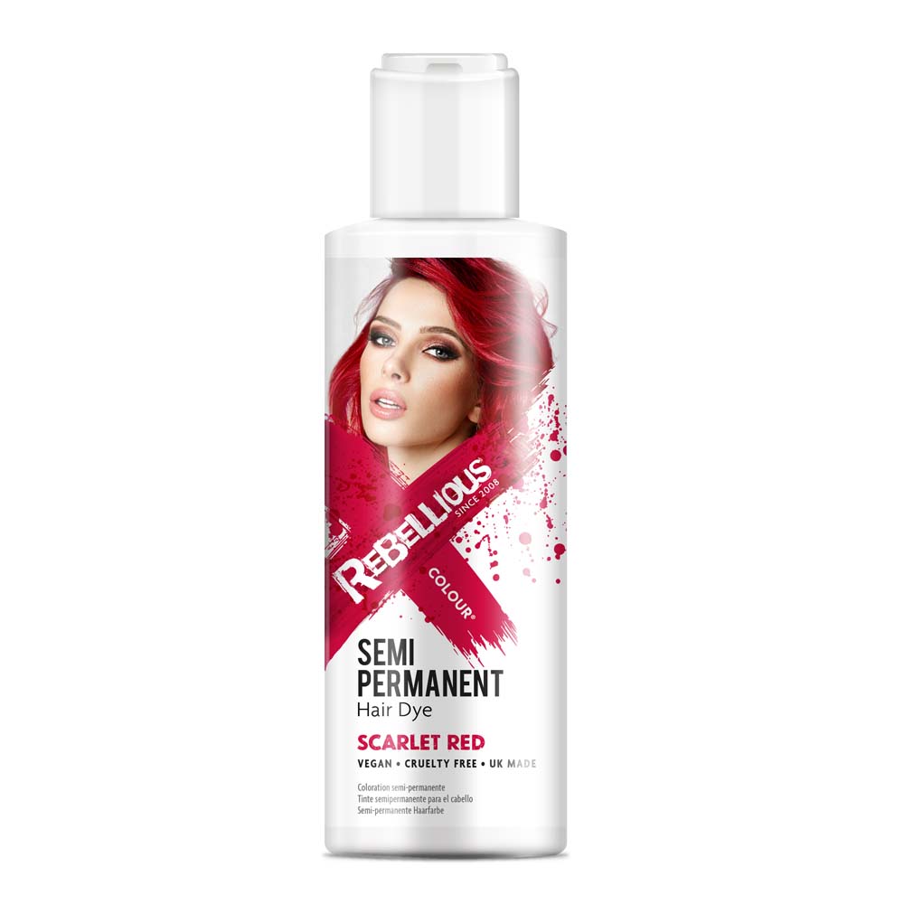 PaintGlow semi permanente haarverf Scarlet Red - 100ml