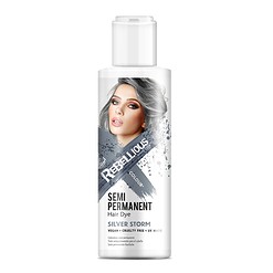 PaintGlow semi permanente haarverf Silver Storm - 100ml