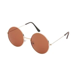 Alternative view of Hippie ronde zonnebril met bruine lenzen