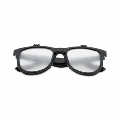 Flipstyle spacebril zwart | dubbel effect