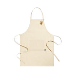Keukenschort Fairtrade katoen beige