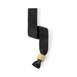 Festivalbandje RPET 15 mm zwart 50 stuks