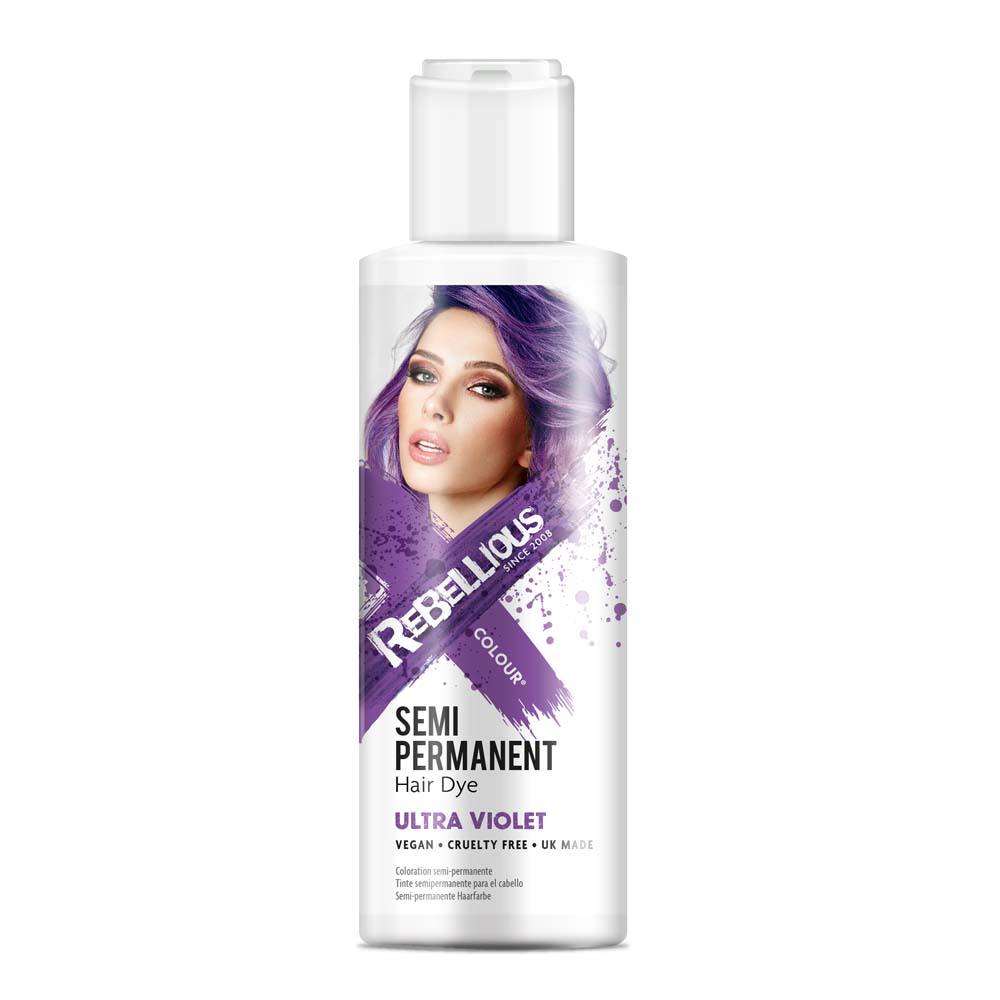PaintGlow semi permanente haarverf Ultra Violet - 100ml