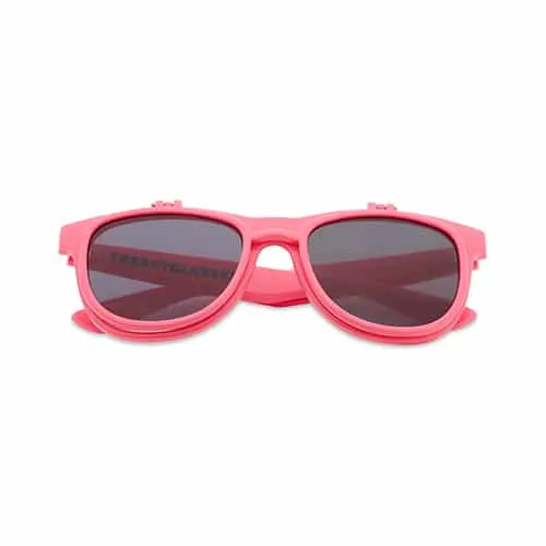 Flipstyle spacebril roze | effect met zonnebril