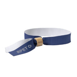 Alternative view of Festivalbandje RPET 15 mm donkerblauw 50 stuks