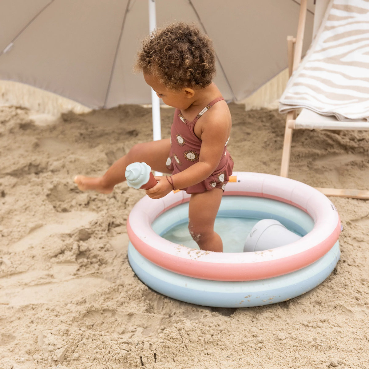 Babyzwembad 60 cm regenboog - Afbeelding 3