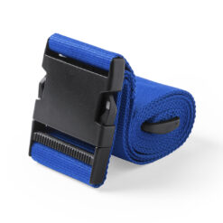 Kofferriem 180 cm blauw
