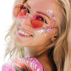 Alternative view of Holographic Chunky Glitter Face & Body Gel - Princess Pink