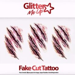 PaintGlow sticker Tattoo "Fake Cut"