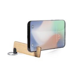 Alternative view of Sleutelhanger met telefoonhouder bamboe