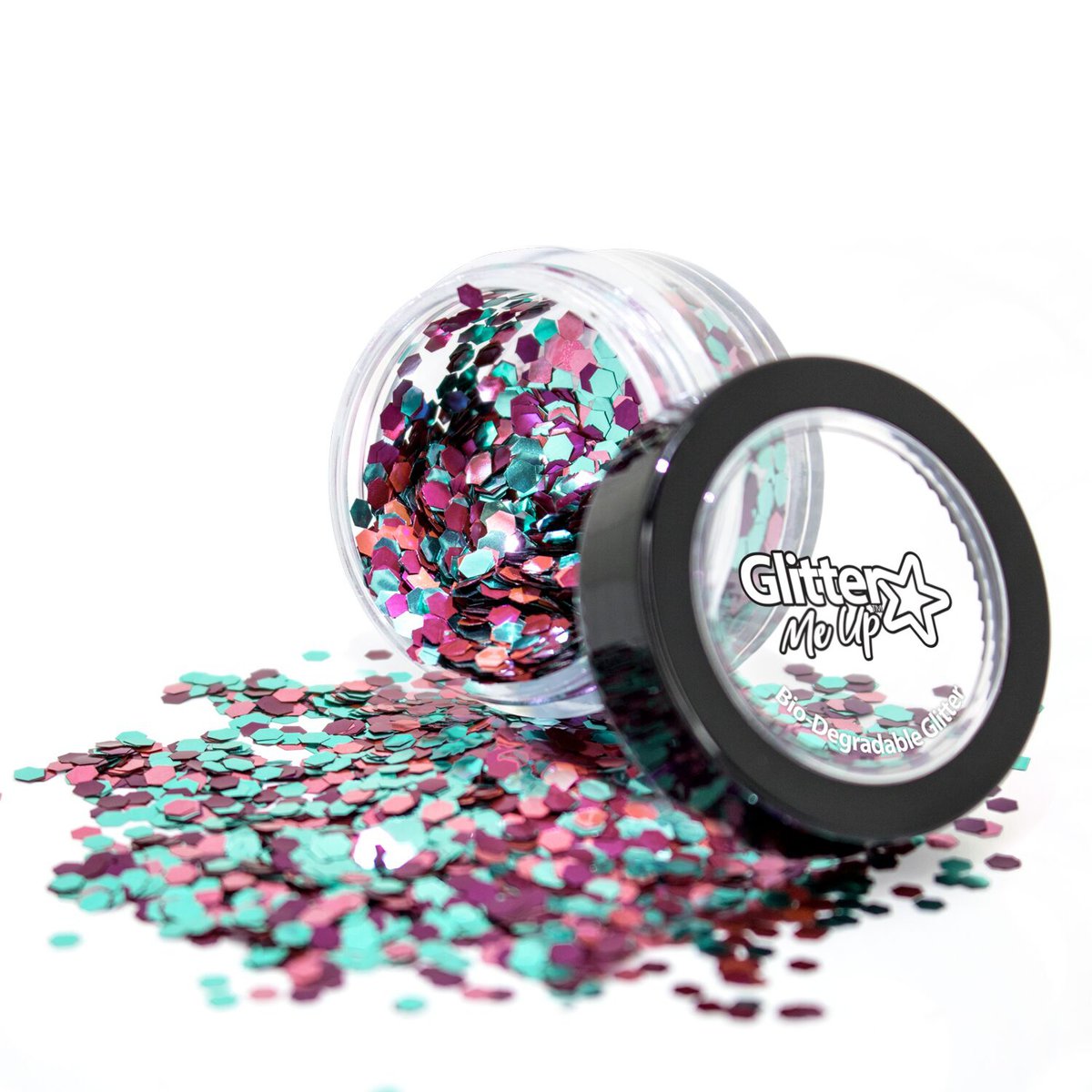 PaintGlow Biodegradable Chunky Glitter Blends - Rainbow Fish