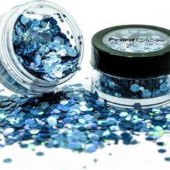 PaintGlow Chunky Glitter shakers - Cosmic Blue