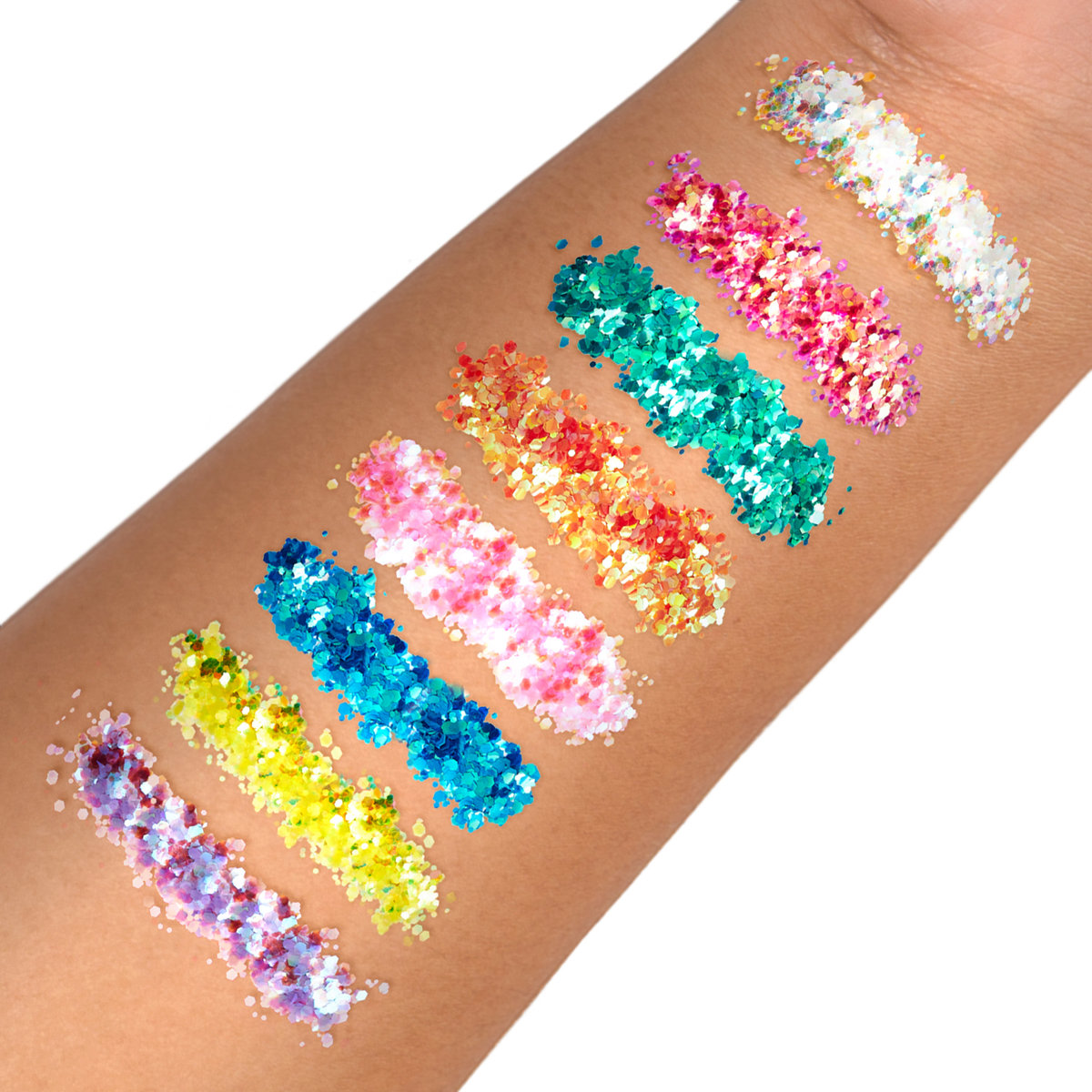 PaintGlow Fantasy Chunky Iridescent Loose Glitter - Dragon Heart - Afbeelding 2